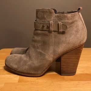 “Lexi” Leather Ankle Booties